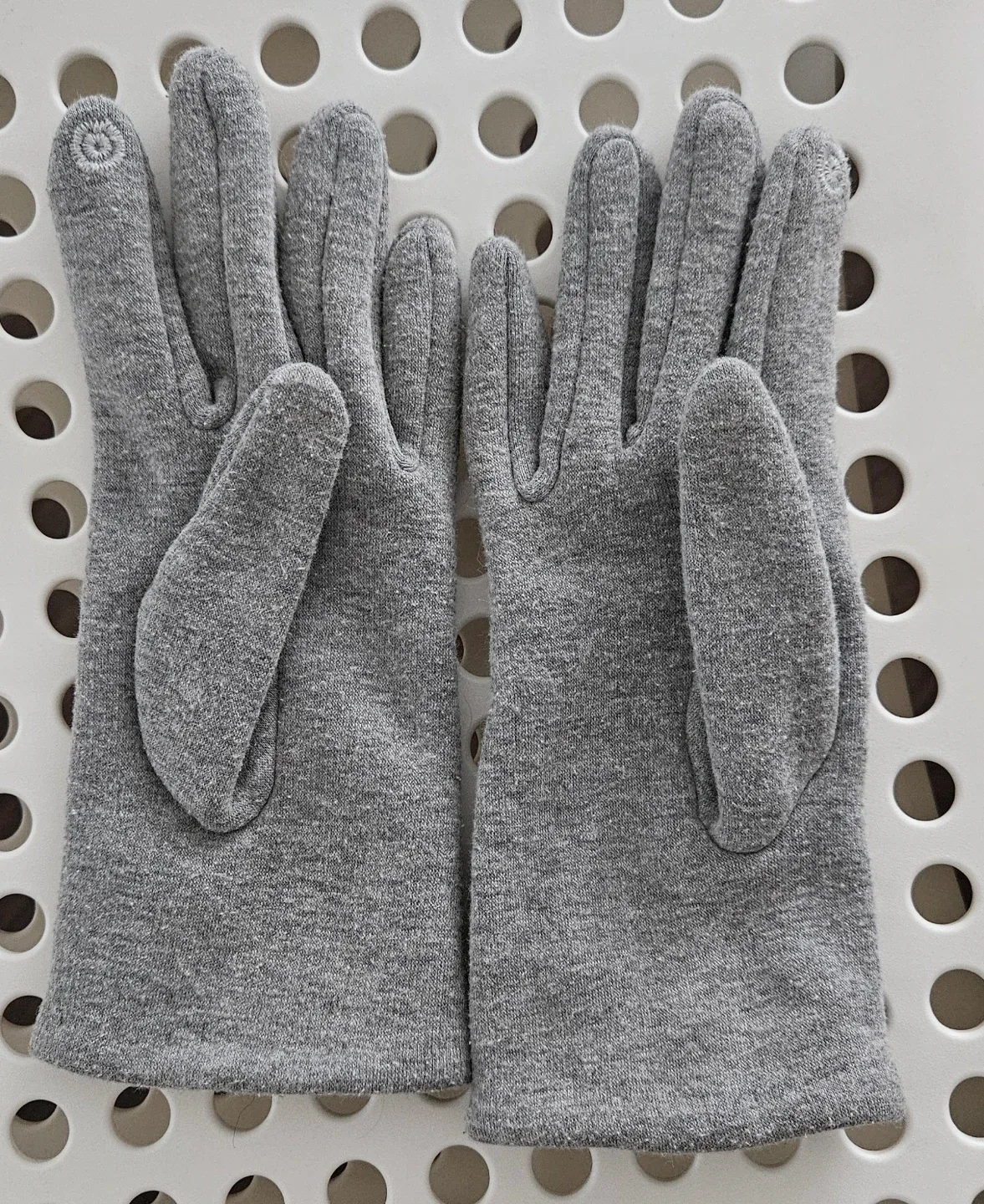 Grey Touchscreen Gloves