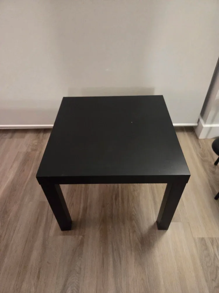 IKEA Black Side Table