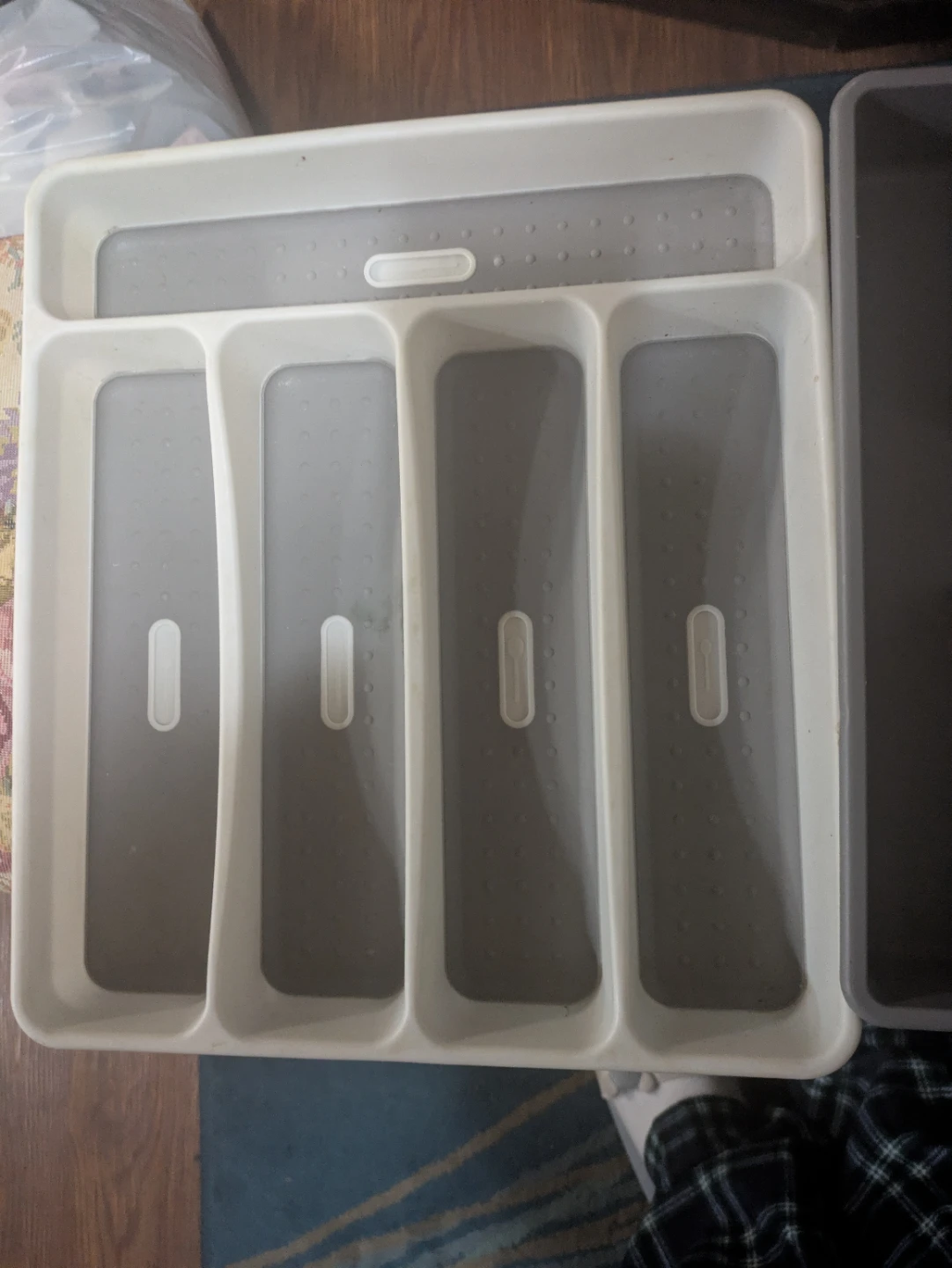IKEA VARIERA Cutlery Tray, Grey - photo 3