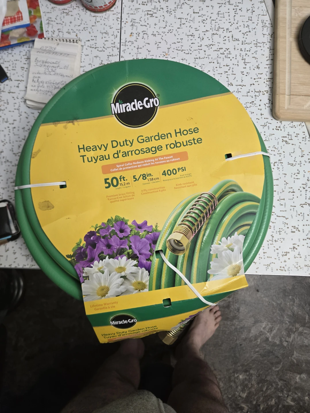 Miracle-Gro Heavy Duty Garden Hose 50ft