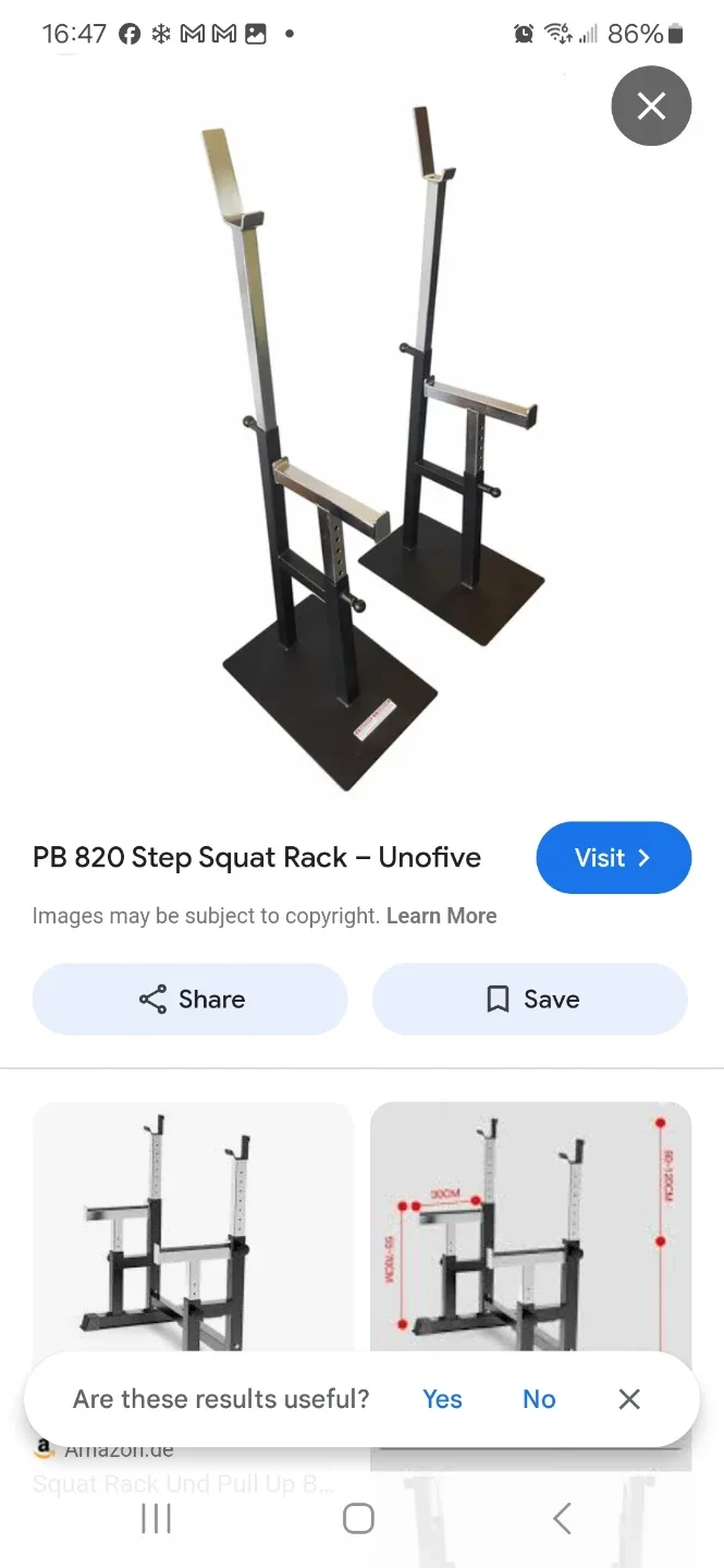 PB 820 Step Squat Rack - Unofive New image indicator(3)