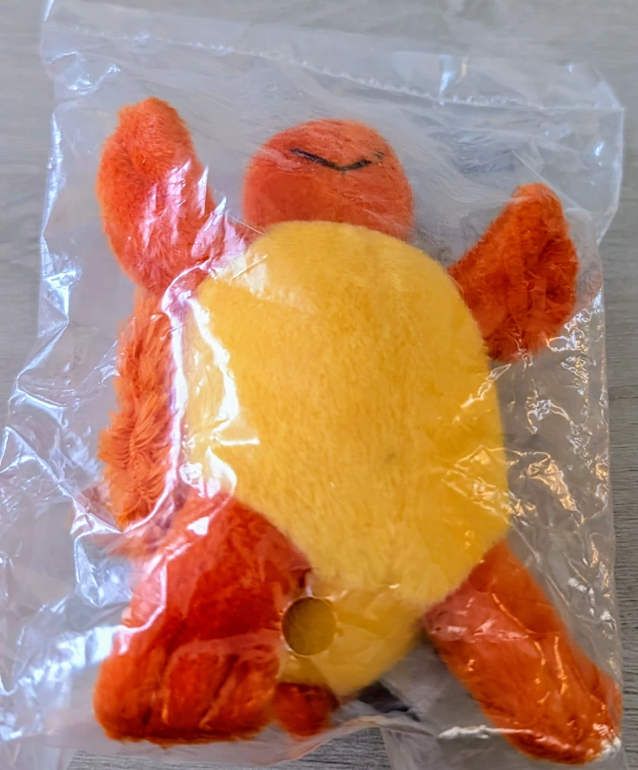 Brand New in Package Orange Turtle Plush Keychain  - Gift - photo 3