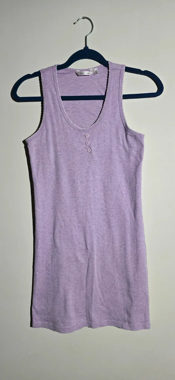 La Vie en Rose XS/TP Tank Top - Lilac image indicator(2)