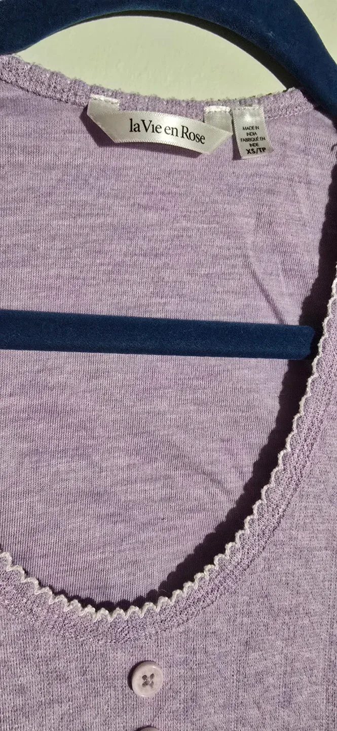 La Vie en Rose XS/TP Tank Top - Lilac image indicator(3)