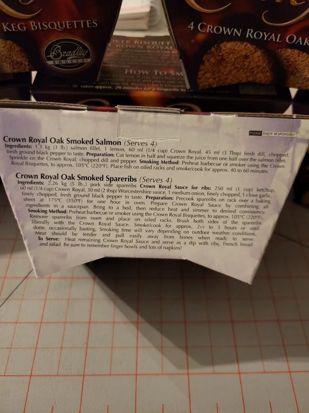 Crown Royal Oak Keg Bisquettes -6 x 4 pack image indicator(4)