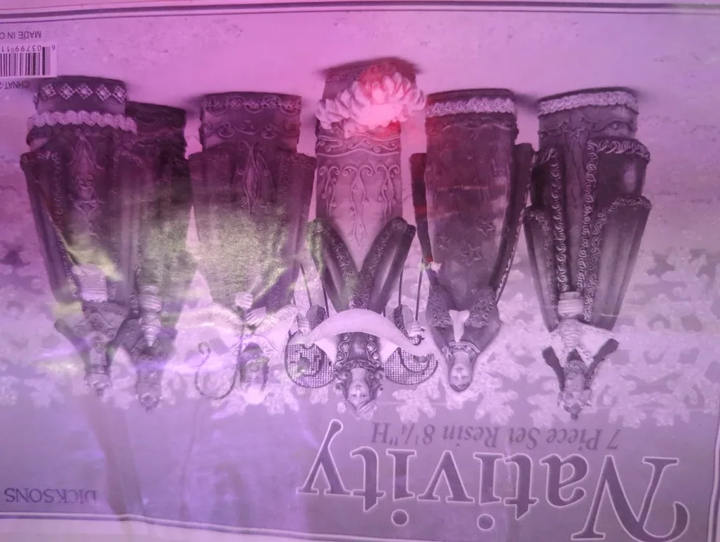 Nativity 7-Piece Resin Set, 8.75" H