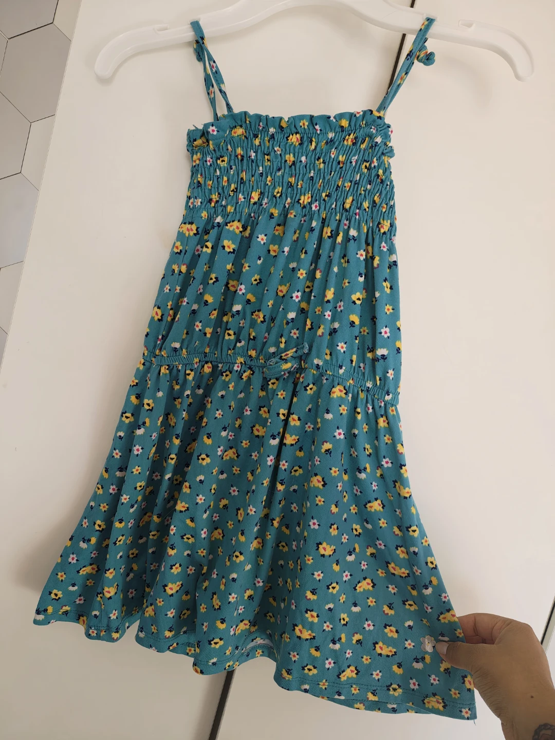 Floral Overall   and dress Size 5 - photo 4