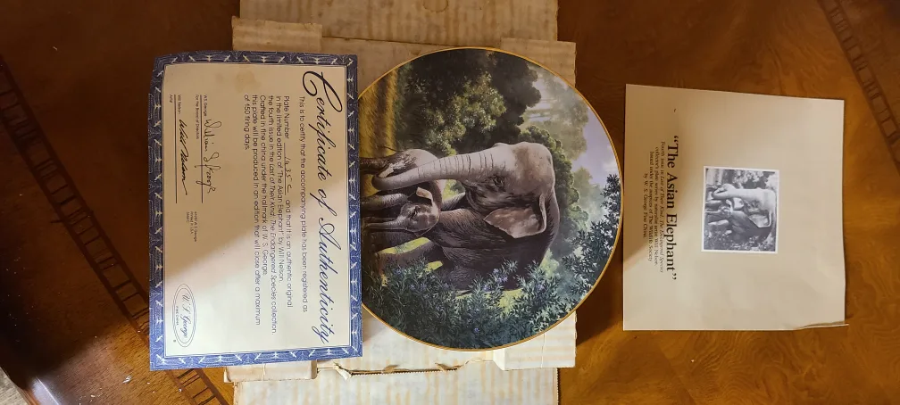 W.S. George Limited Edition Collector Plates image indicator(6)