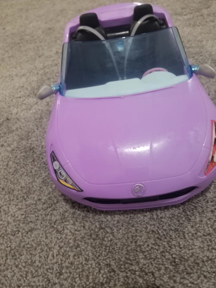 Barbie Lilac Convertible Car - photo 3