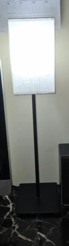 Modern Lamp, 24 inches tall