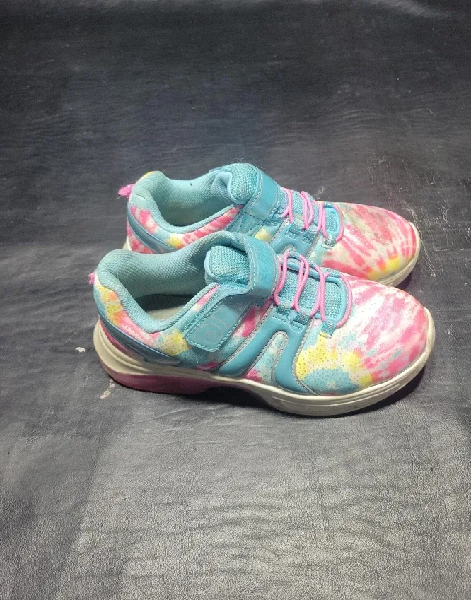 Girls' Light-Up Tie-Dye Sneakers image indicator(2)