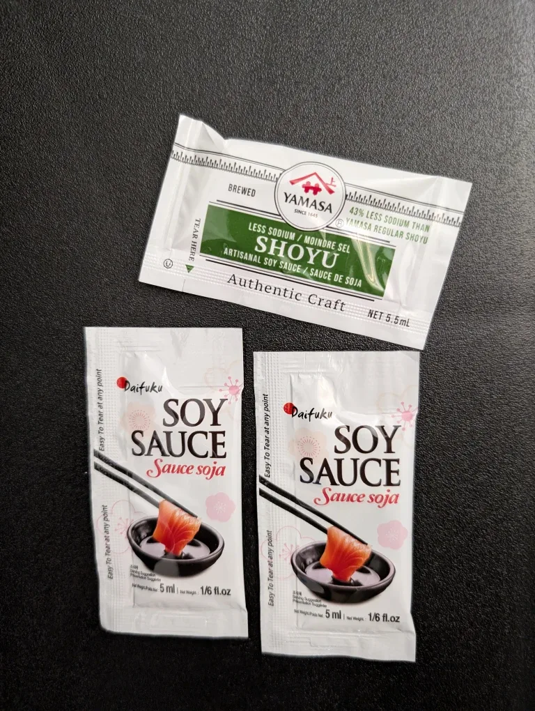 Shoyu & Daifuku Soy Sauce Packets
