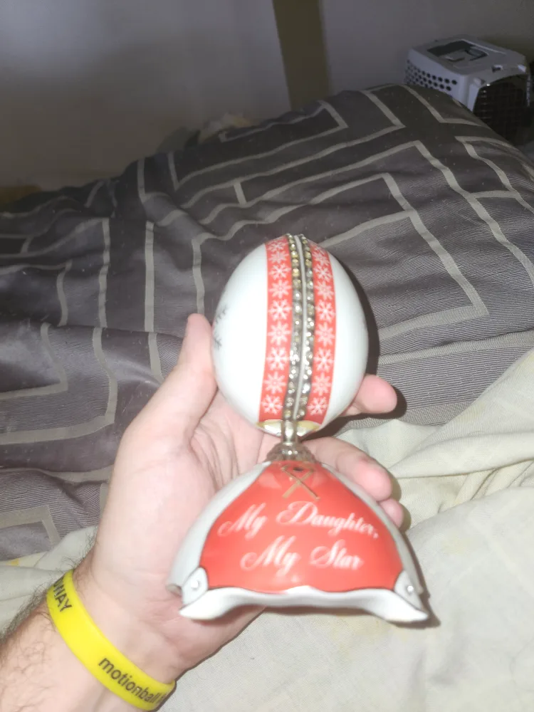 My Daughter, My Star Hockey Player Figurine