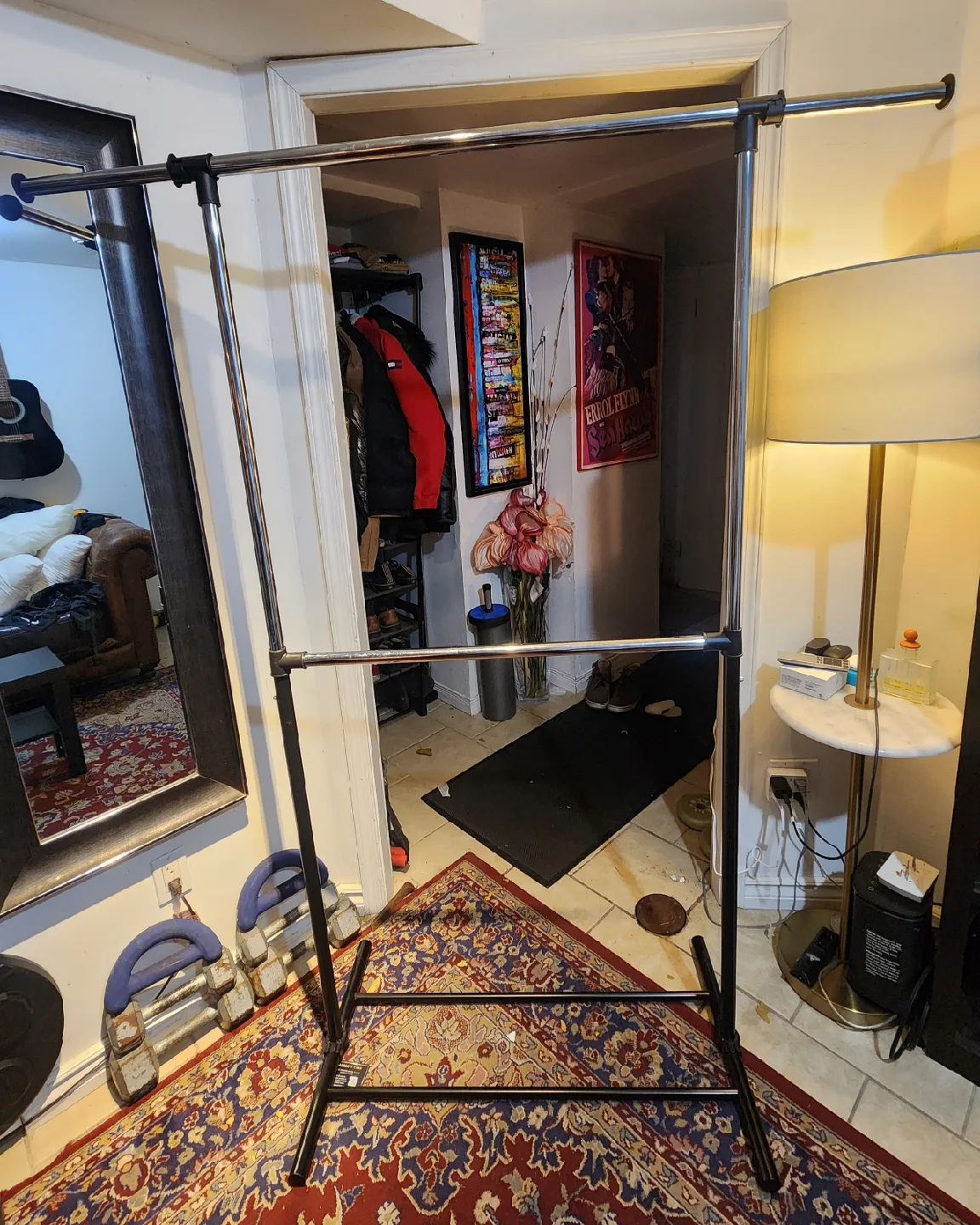 Double Garment Clothes Rack image indicator(2)