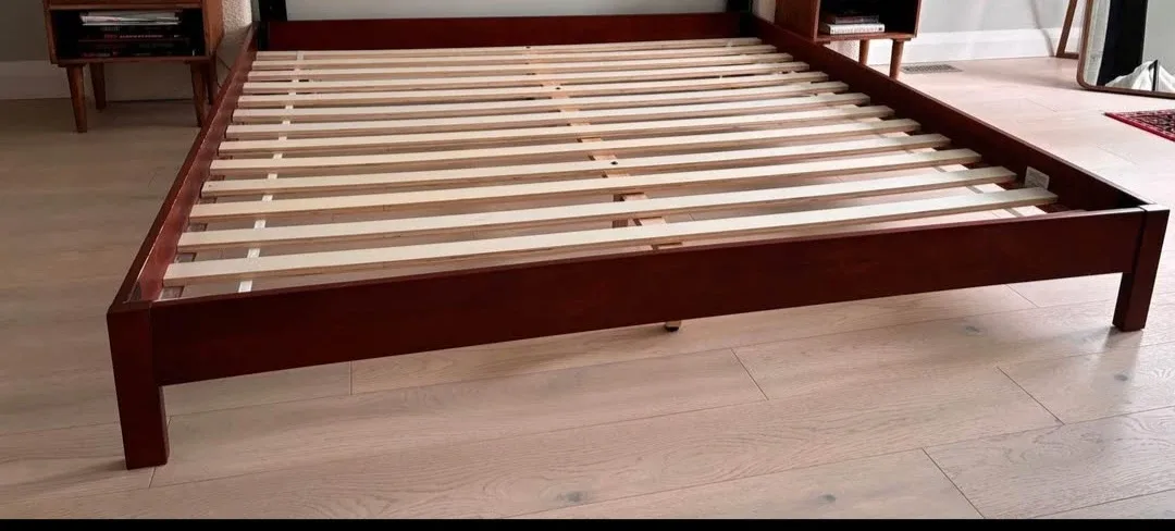 King Size Bed Frame - Brown