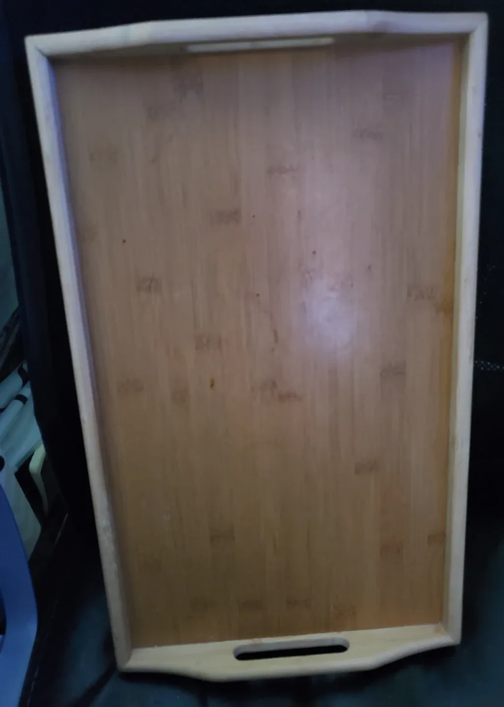 🥕Wooden Bed Tray Table with Folding Legs🥕 image indicator(2)