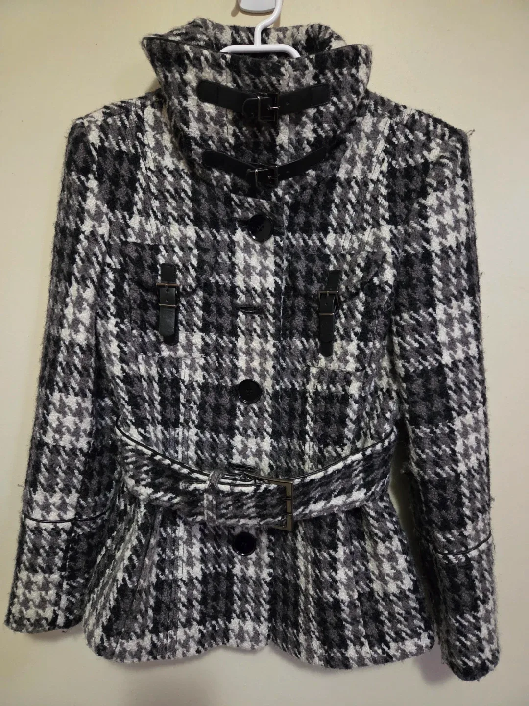 Zara Basic Coat - Size Small