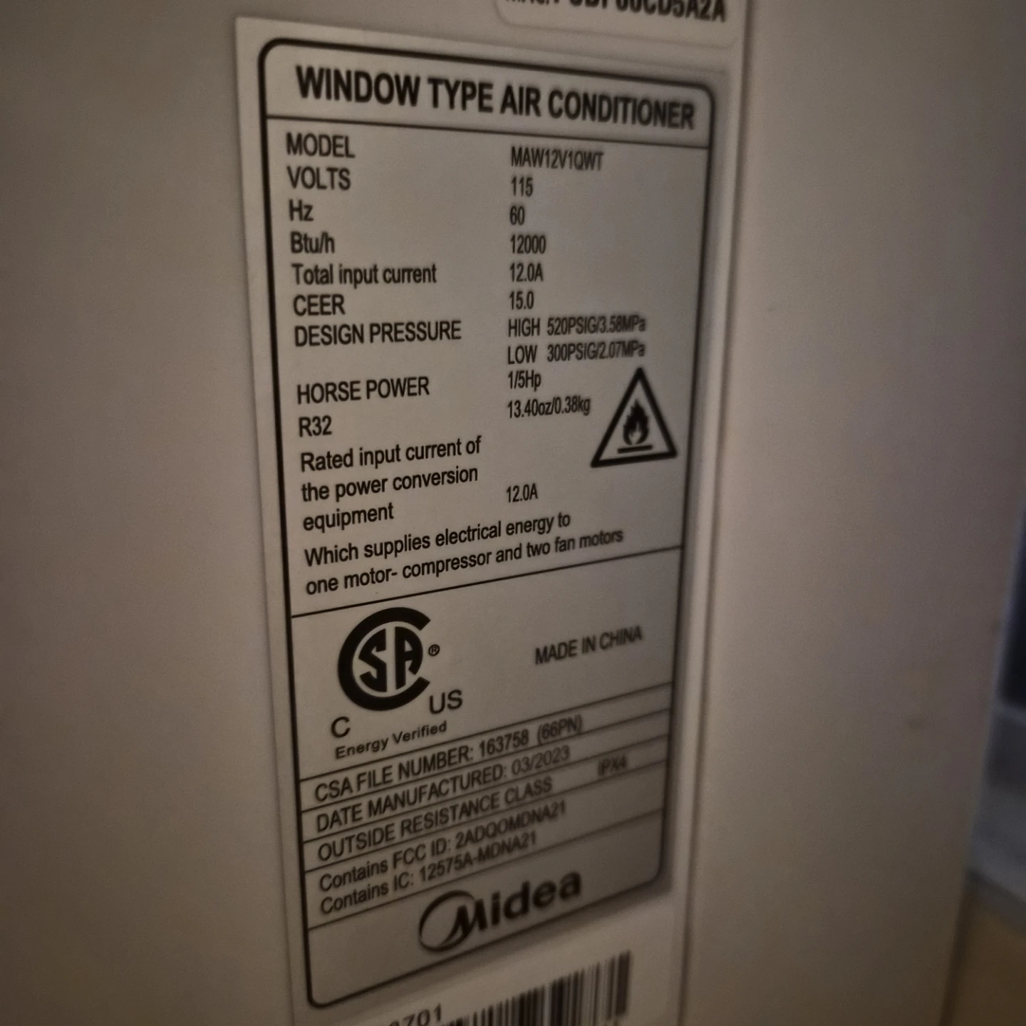 [3 Available] Midea Window AC Units - 10,000 & 12,000 BTU - photo 2