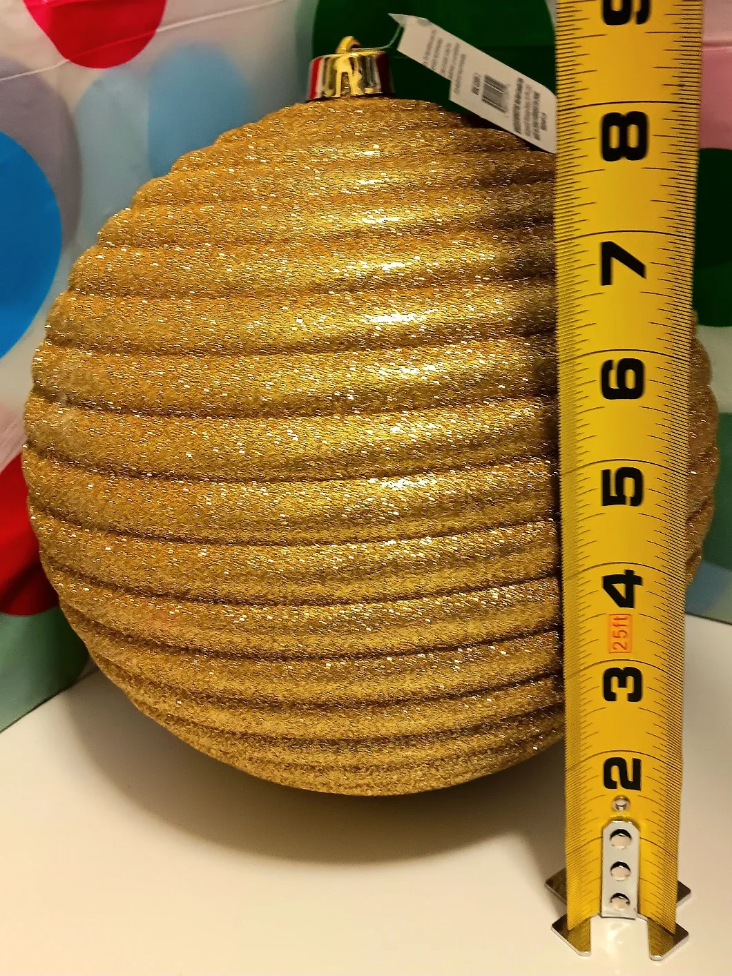 🎄Large Gold Glitter Christmas Ornament🎄 image indicator(2)