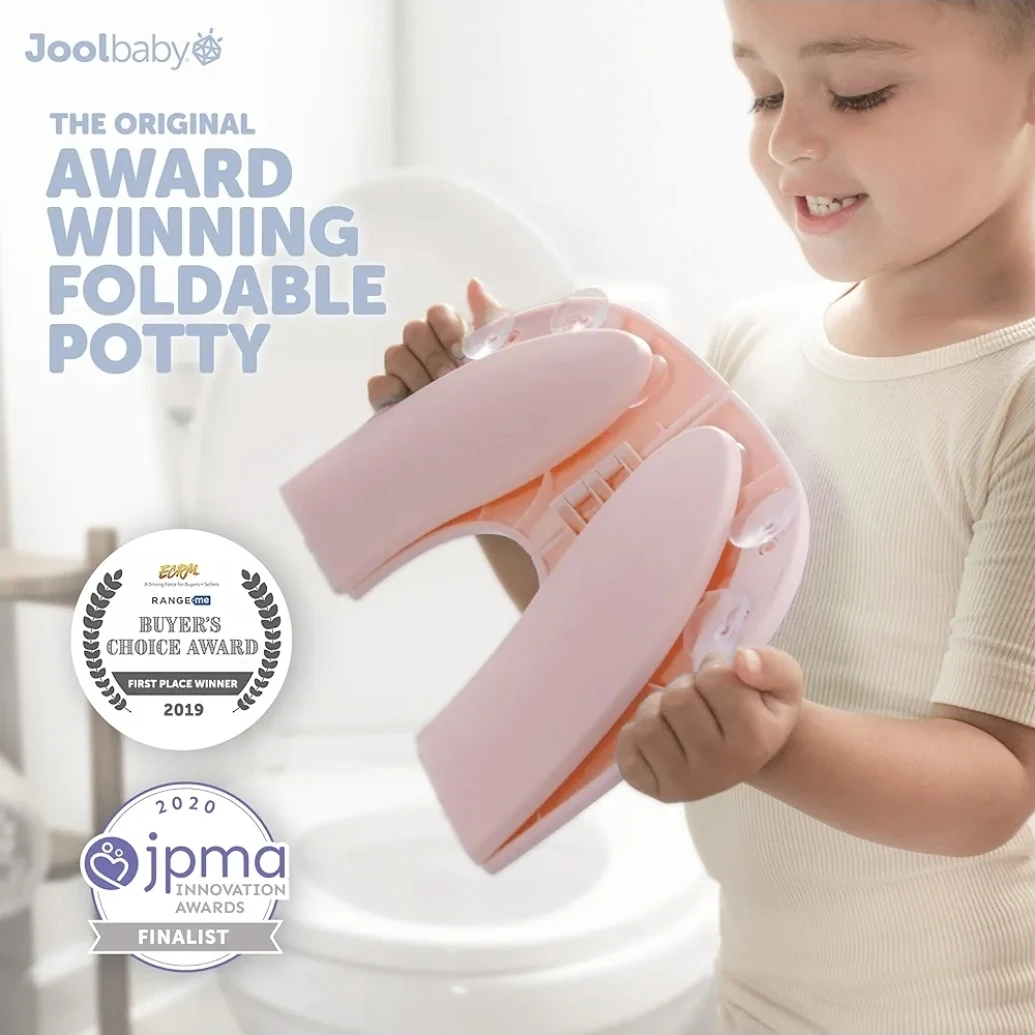 Jool Baby Folding Travel Potty Seat - Pink - photo 2