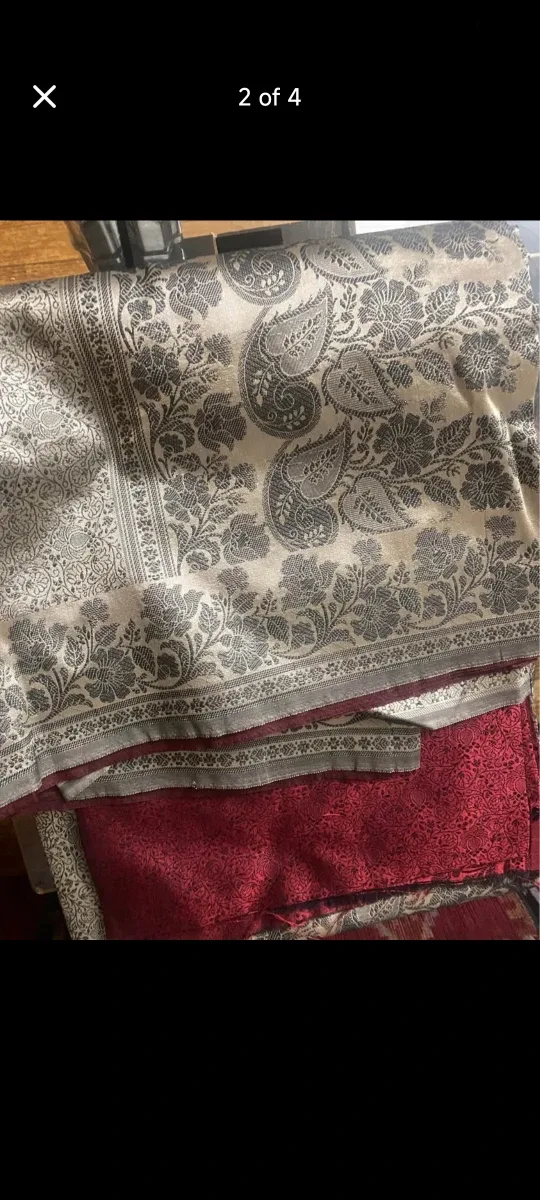Embroidered Saree