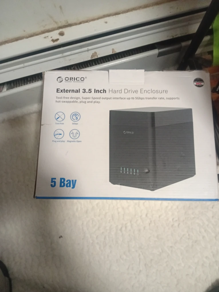 ORICO DS500C3 External 3.5 inch Hard Drive Enclosure - photo 2