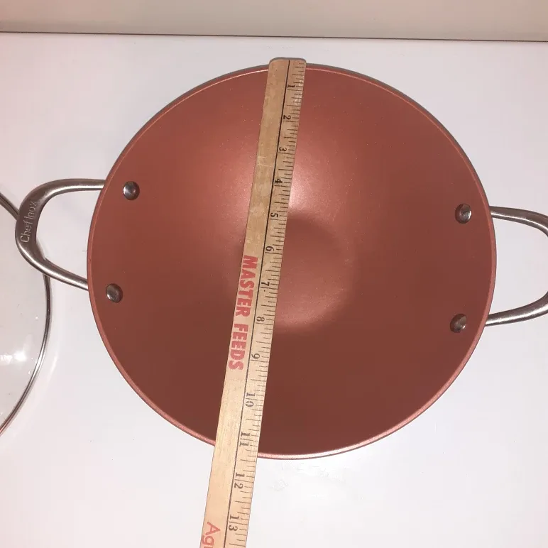 Chef Inox Wok Pan with Lid image indicator(4)