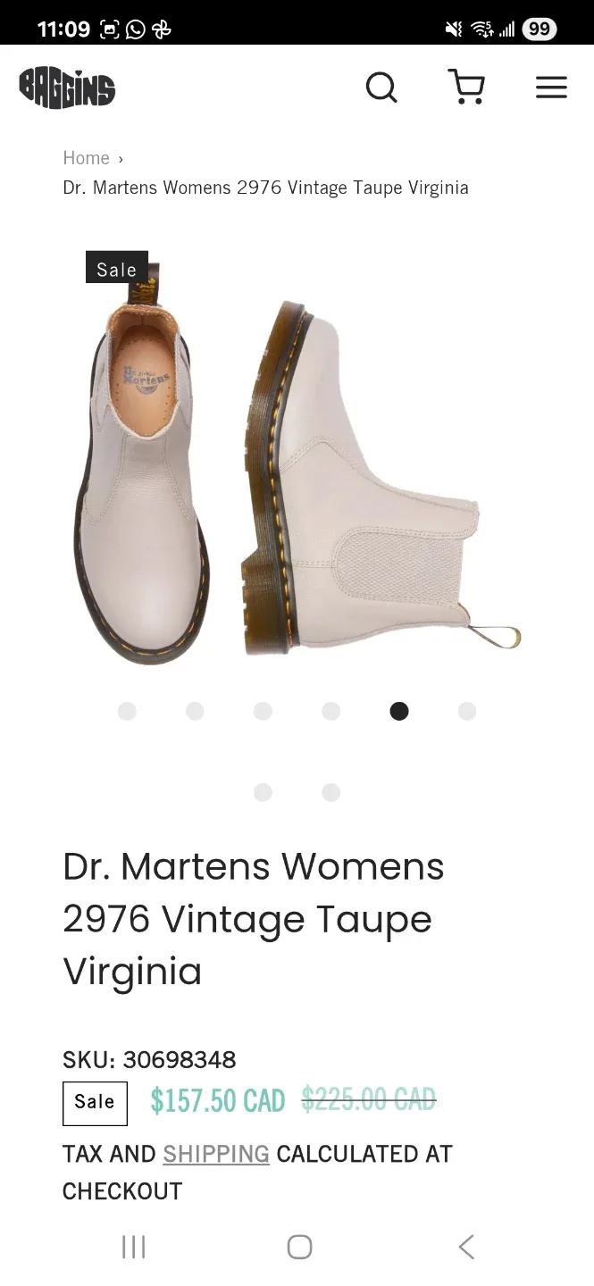 Dr. Martens 2976 Chelsea Boots - Size 8 US image indicator(9)