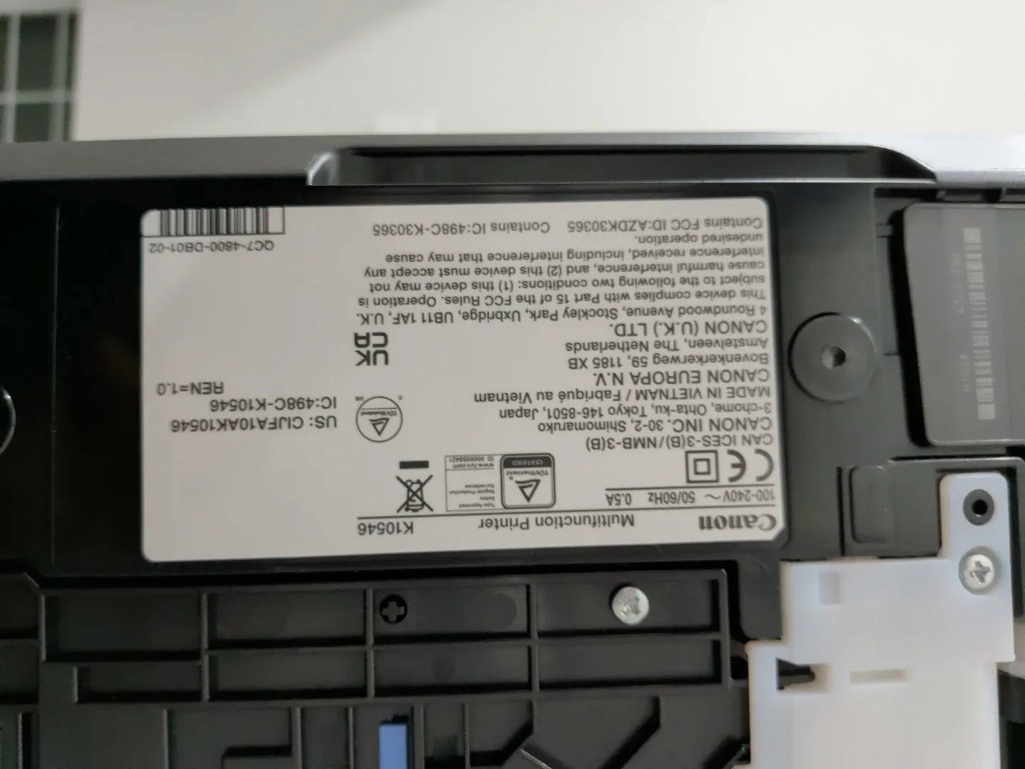 Canon PIXMA TR4720 All-in-One Printer - Black image indicator(2)