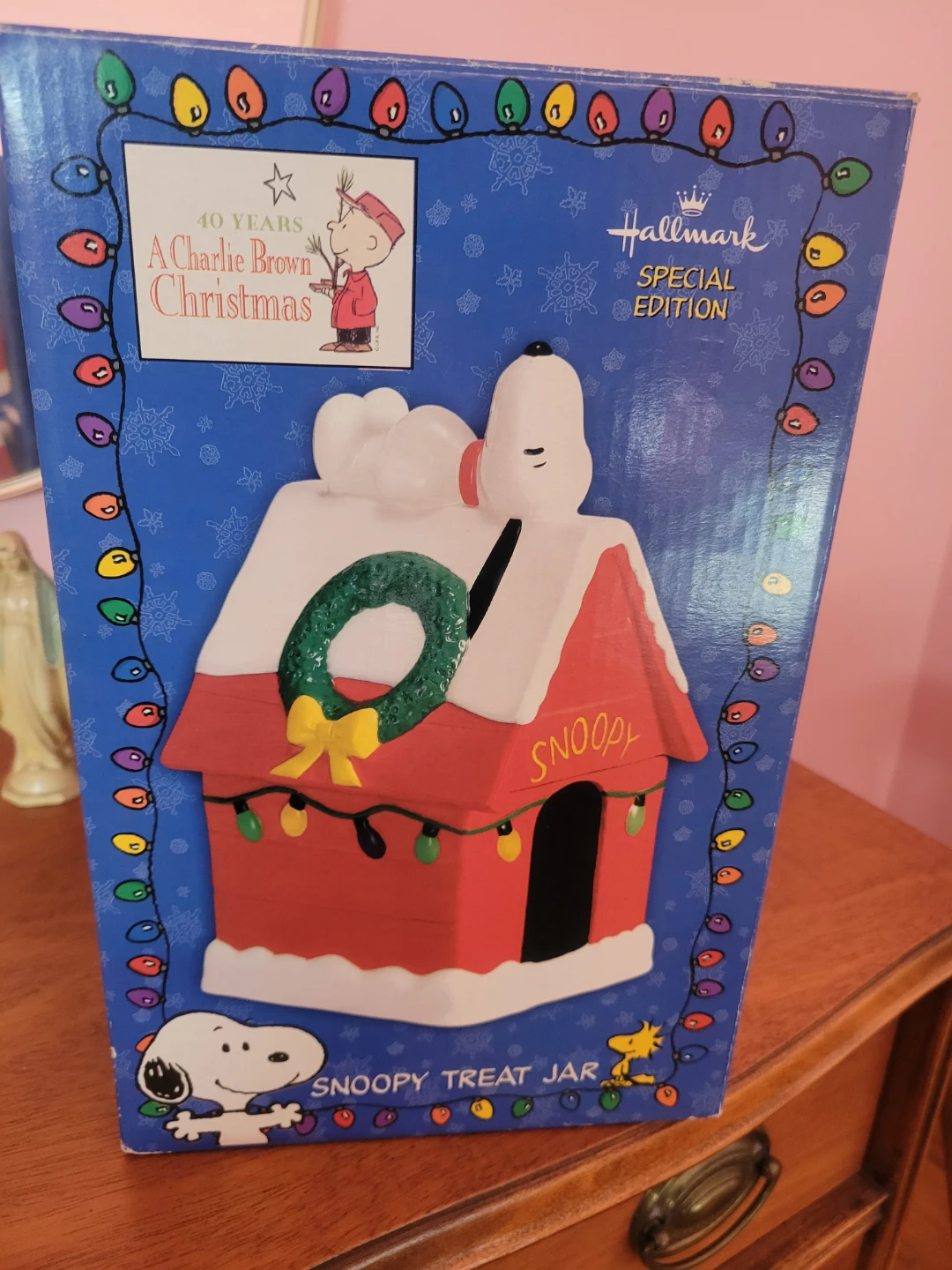 Hallmark Snoopy Treat Jar - A Charlie Brown Christmas
