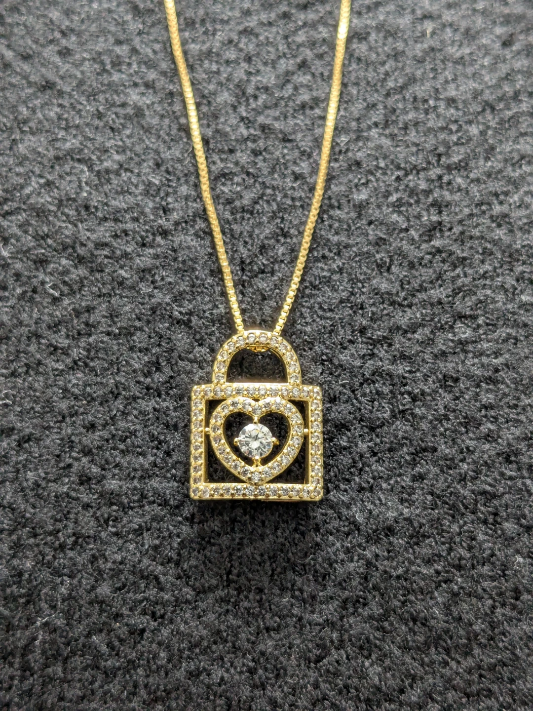 Heart Lock Necklace