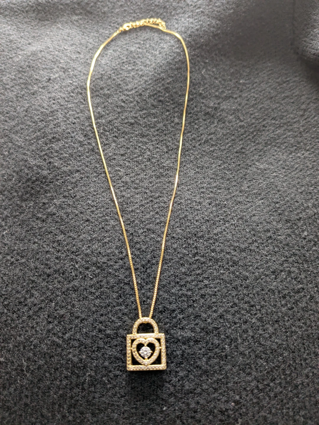 Heart Lock Necklace - photo 2