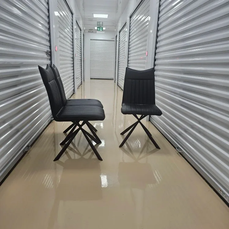 Set of 4 Black Dining Chairs