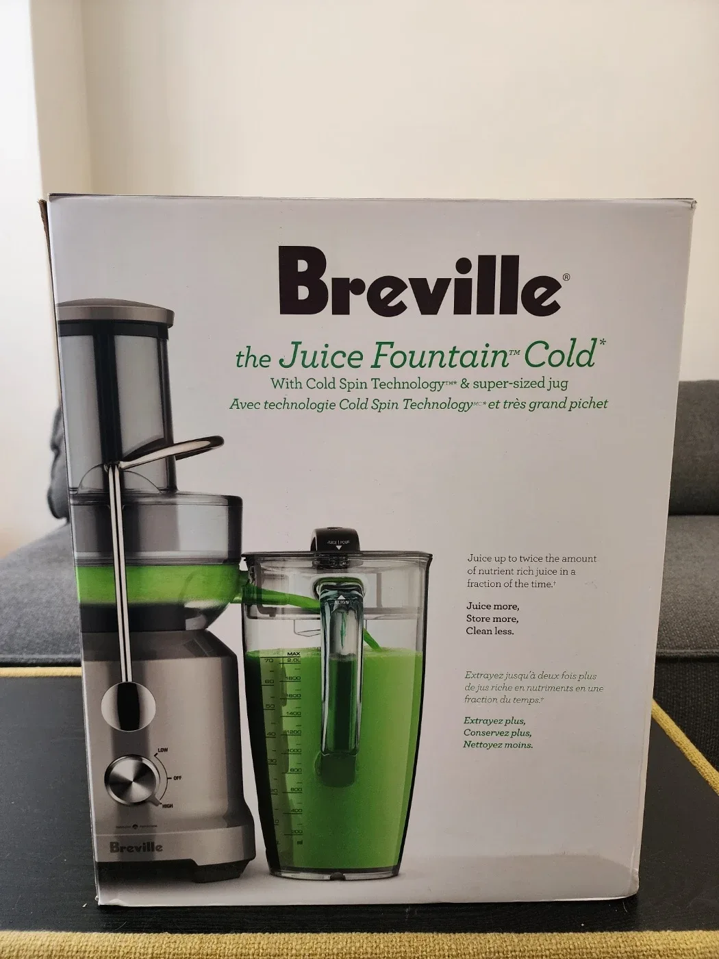 Breville Juice Fountain Cold – Excellent Condition