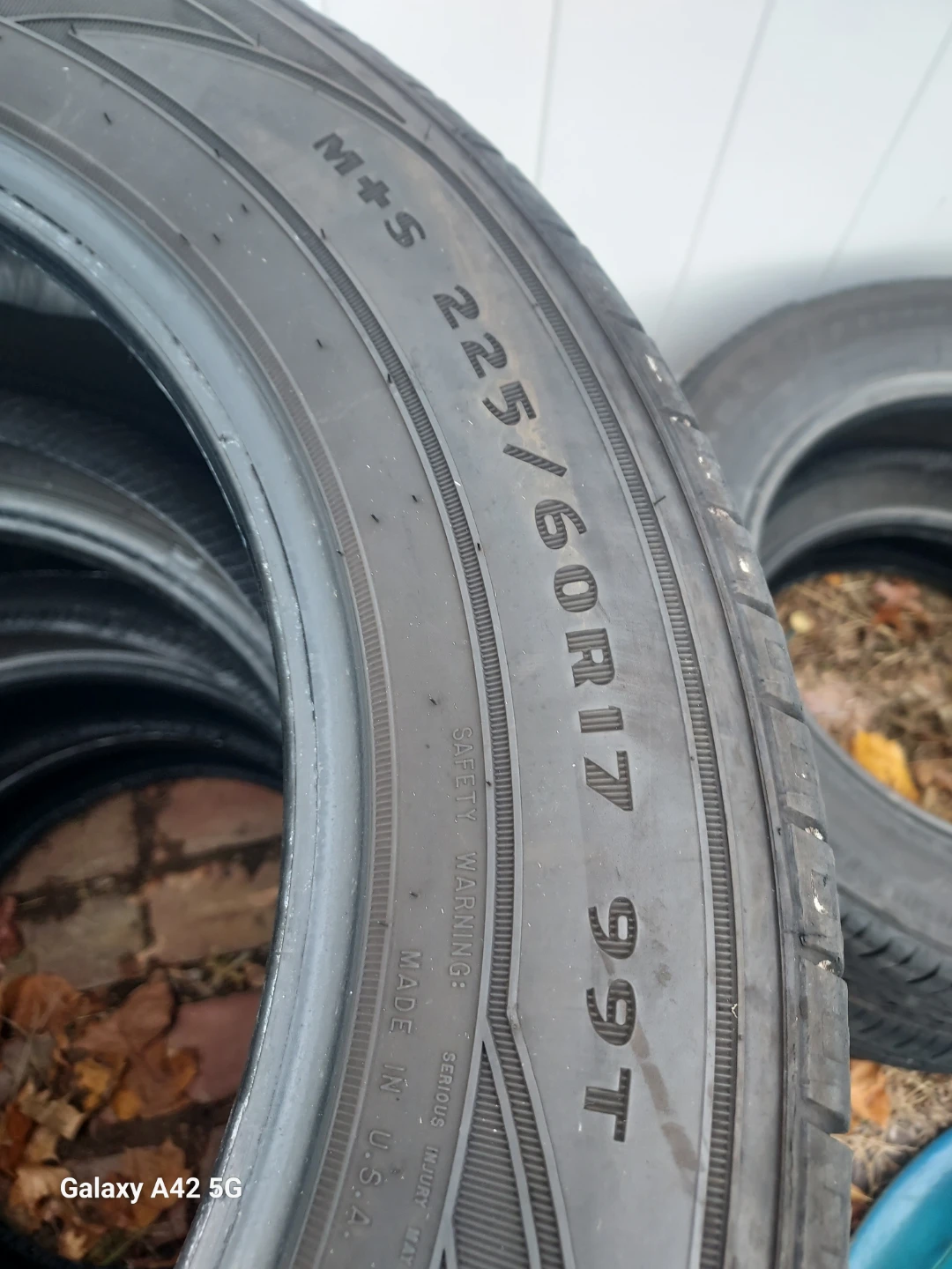 225/60R17 Goodyear All Season Tires - photo 2