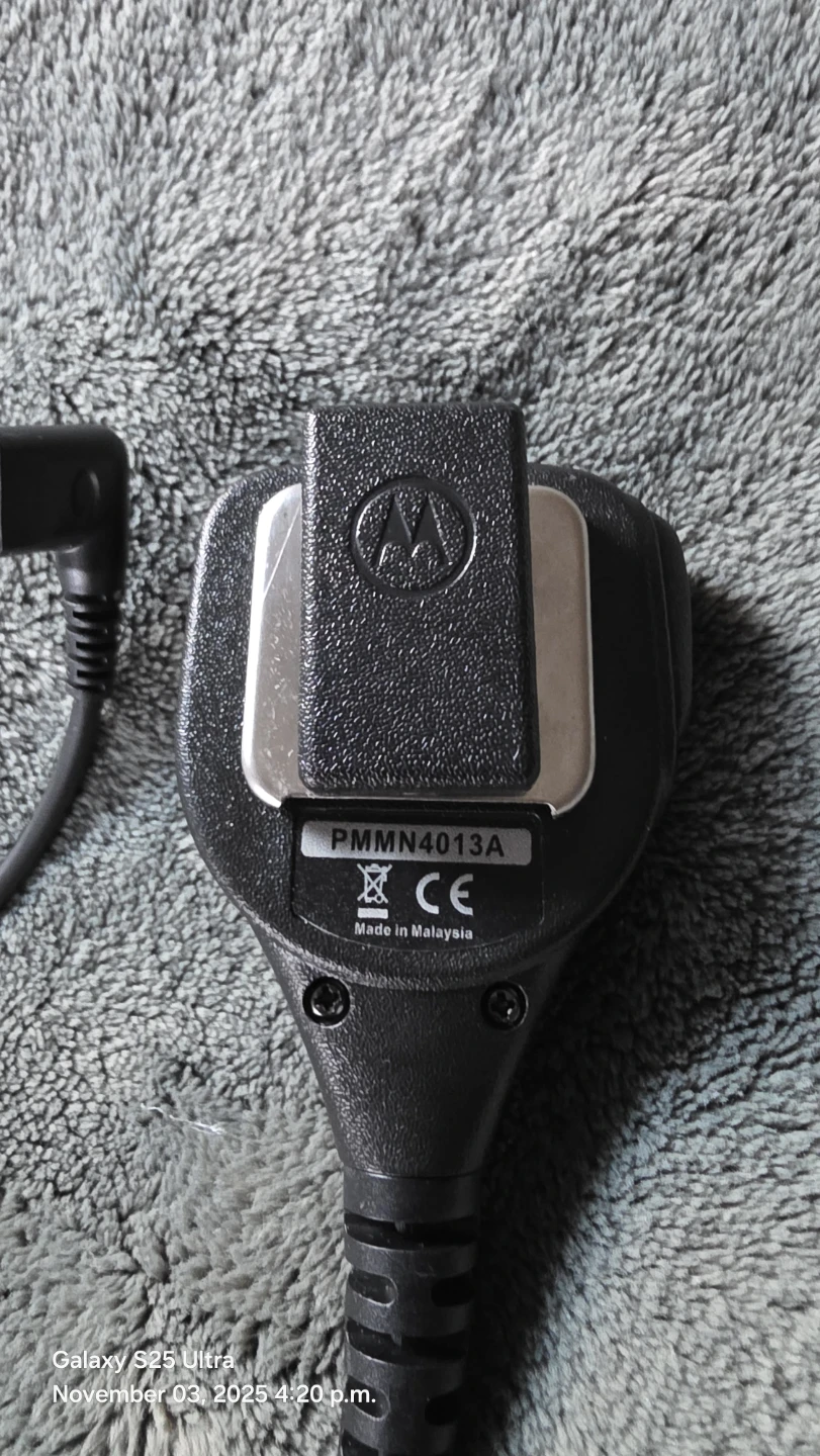 Motorola Original OEM PMMN4013A Remote Speaker Microphone - photo 5