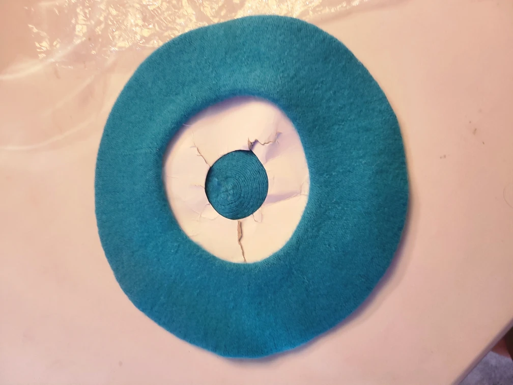Teal Beret Hat brand new - photo 2