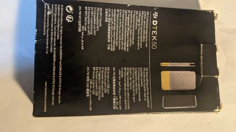 BlackBerry DTEK50 Smart Pocket Case image indicator(2)