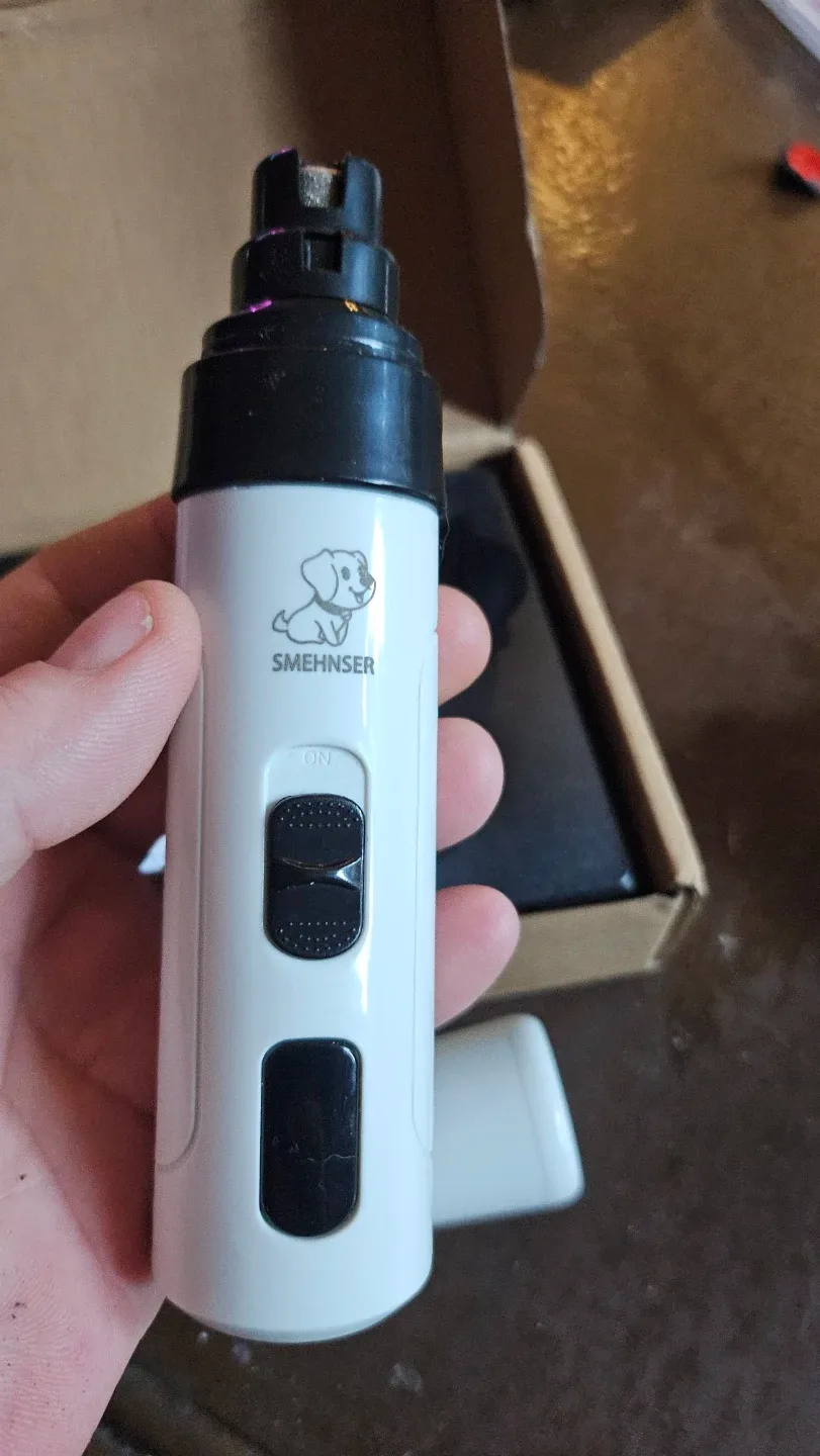 SMEHNSER Pet Nail Grinder/Polisher - New in Box! image indicator(3)