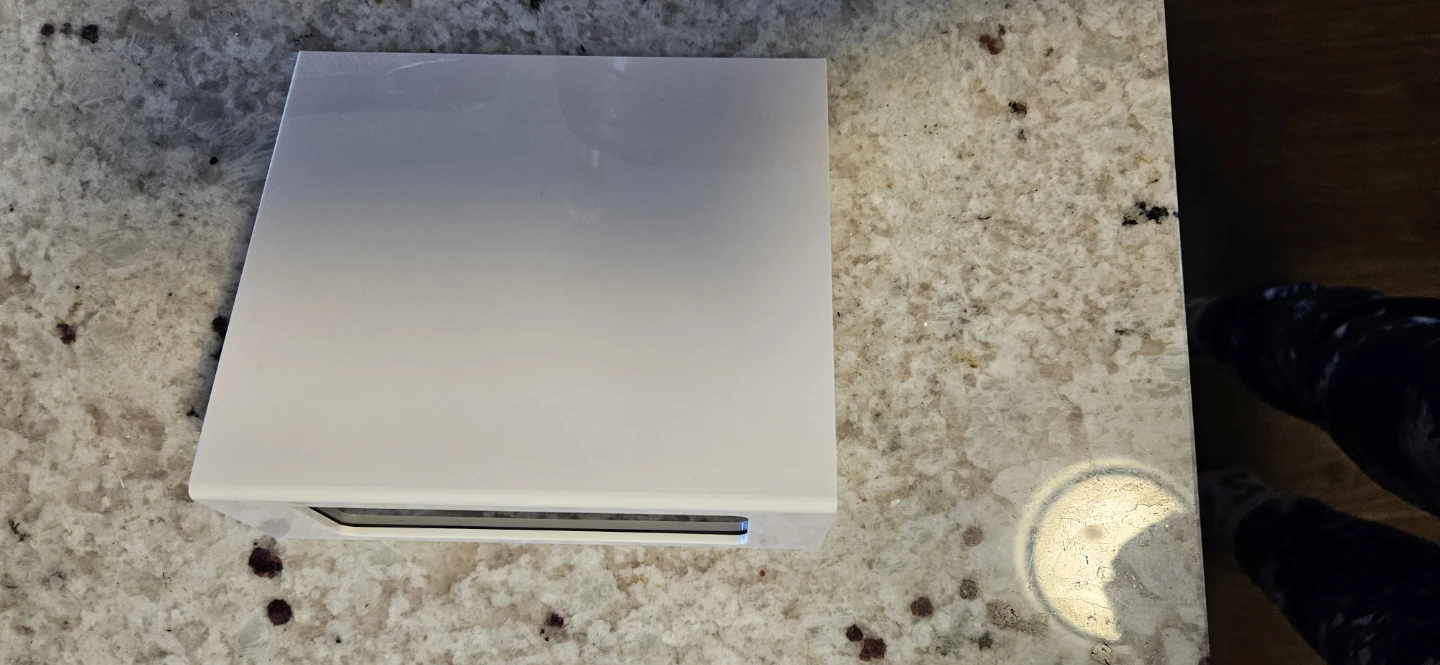 White IKEA Digital Alarm Clock - photo 2