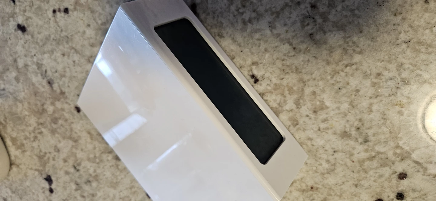 White IKEA Digital Alarm Clock - photo 3