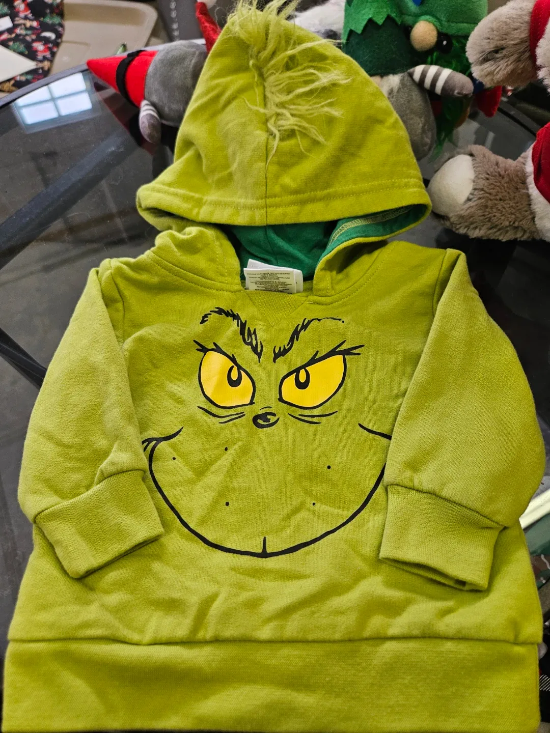 The Grinch Hoodie 3-6M image indicator(2)