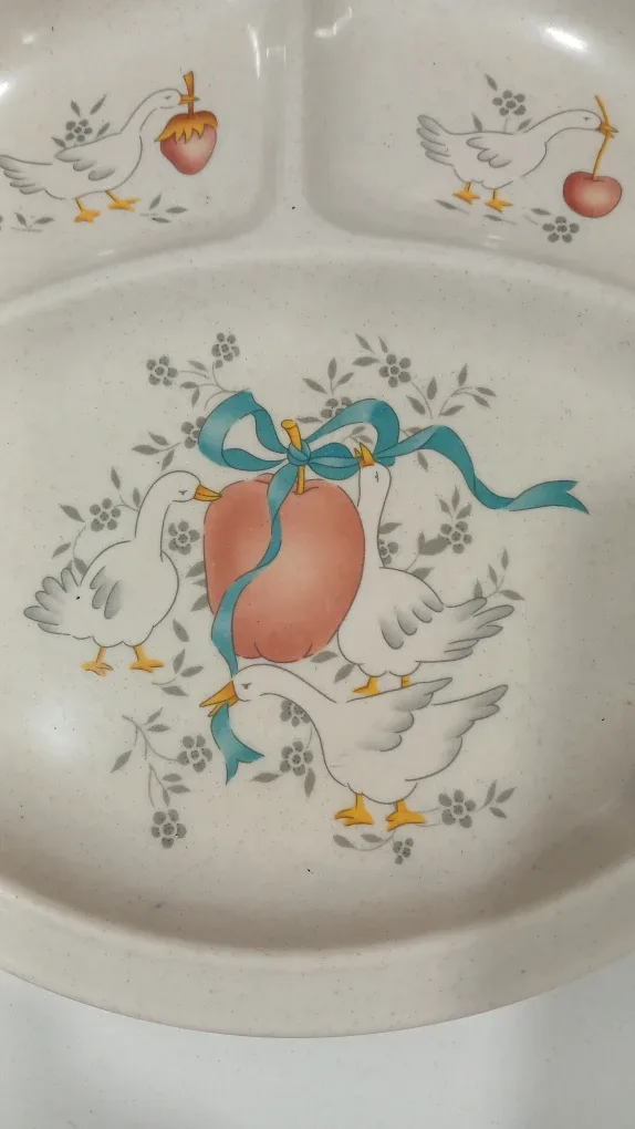 International Marmalade Divided Plate and Cup Set image indicator(5)