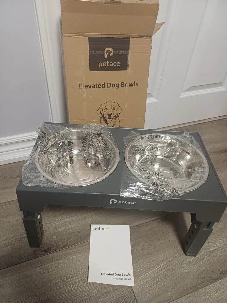 Petace Elevated Dog Bowls - New in Box! image indicator(8)
