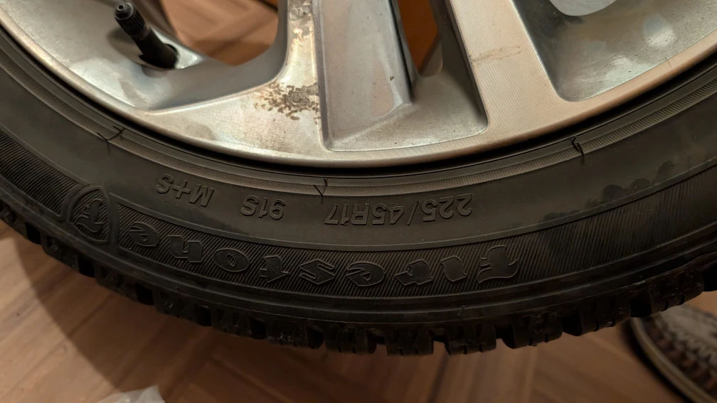 Firestone Winterforce 2 Studded Tires - 225/45R17 - photo 4