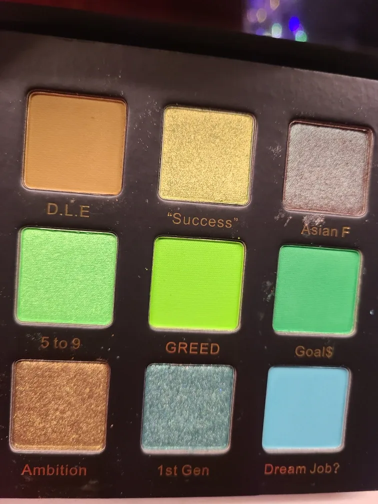 Meera Beauty Co. Greed Eyeshadow Palette