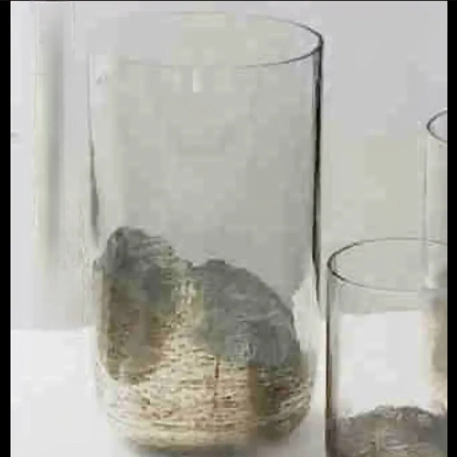 INDABA - Brand New in Box - Silver Hurricane Large 10.5" Tall