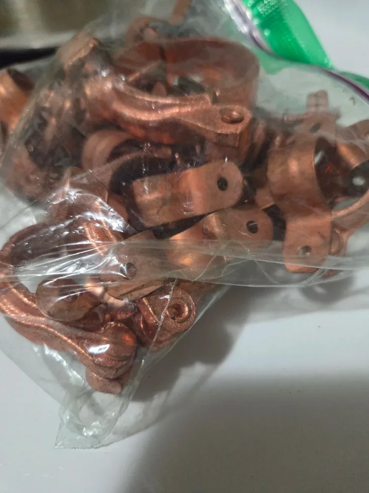 Bag of Copper Grounding Clamps thumbnail