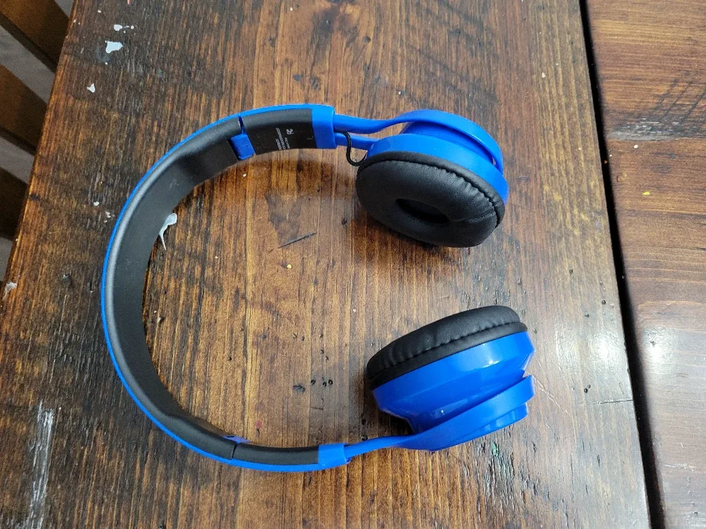 Blue Headphones