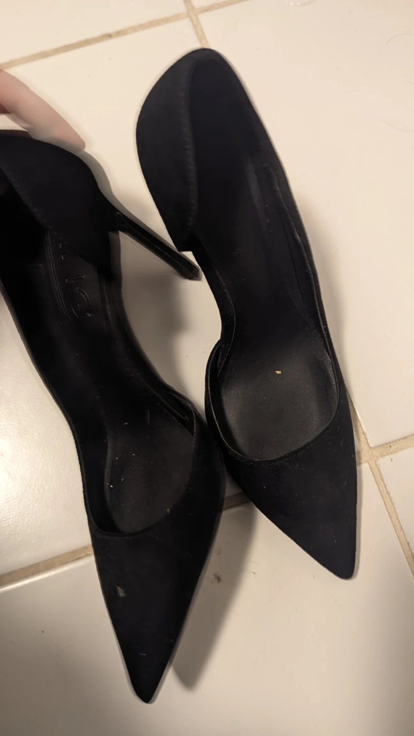 Mango Black Heels